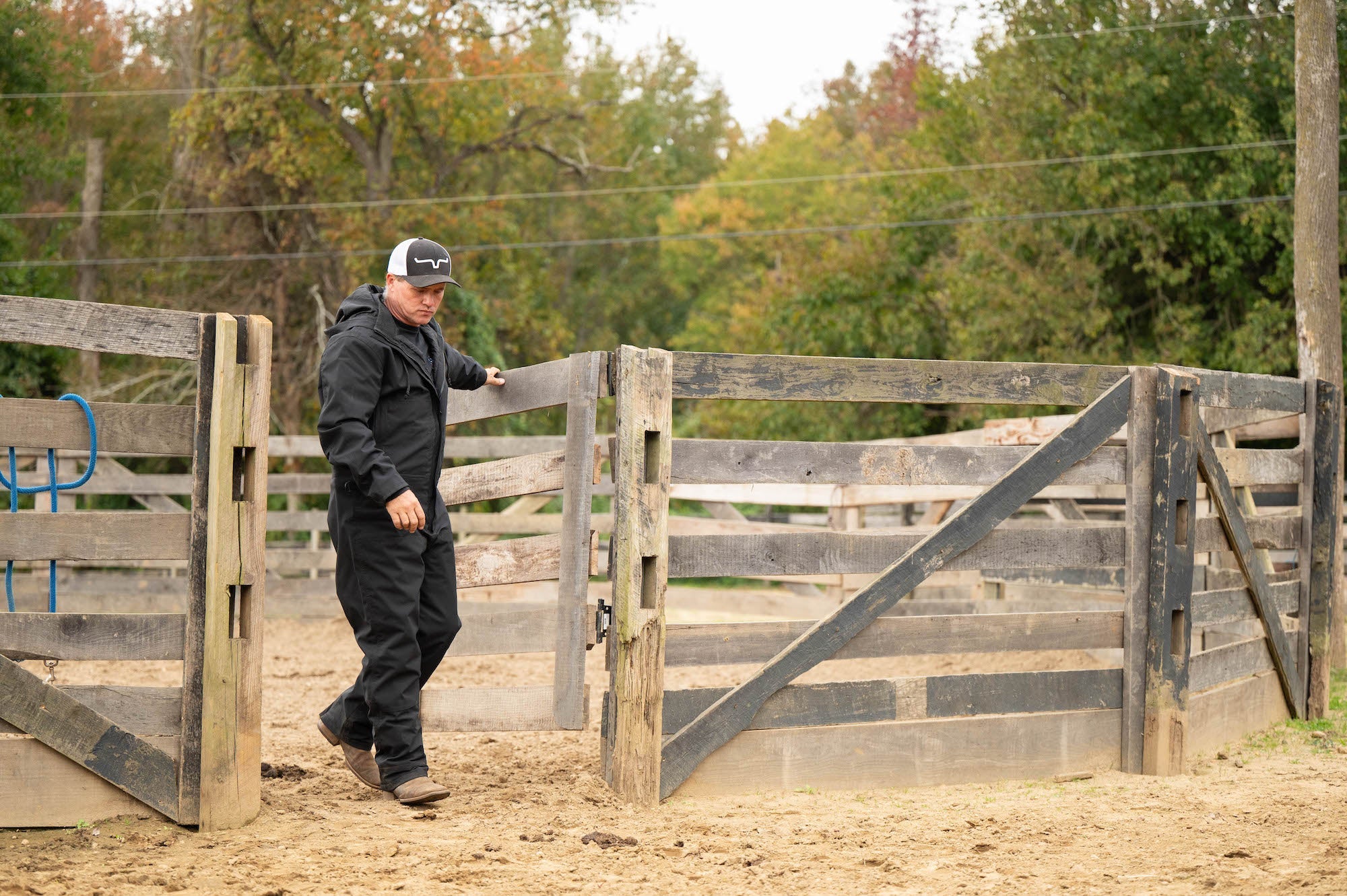 Image of Men's Winter Insulated Jumpsuit - Caviar