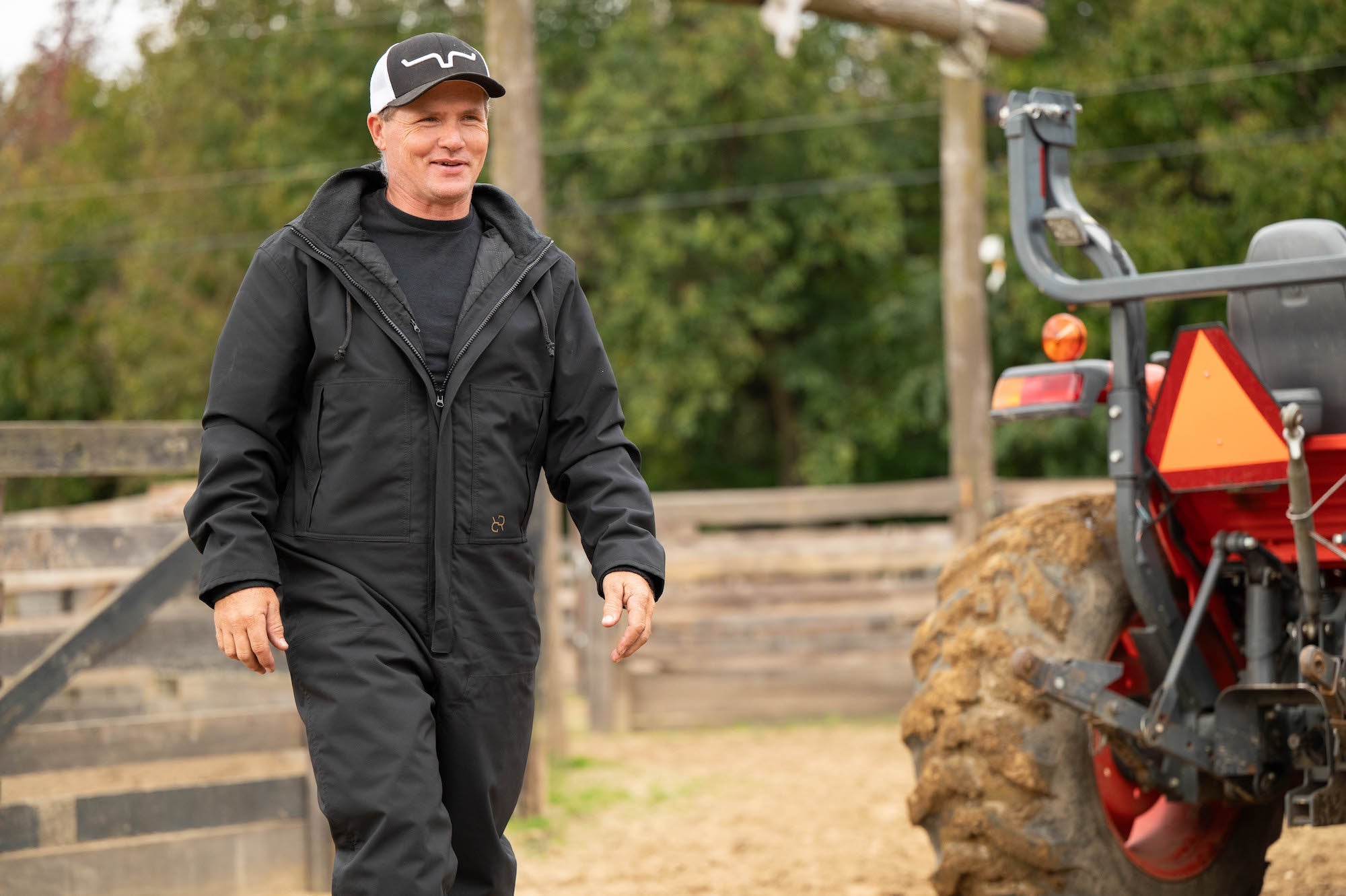 Image of Men's Winter Insulated Jumpsuit - Caviar