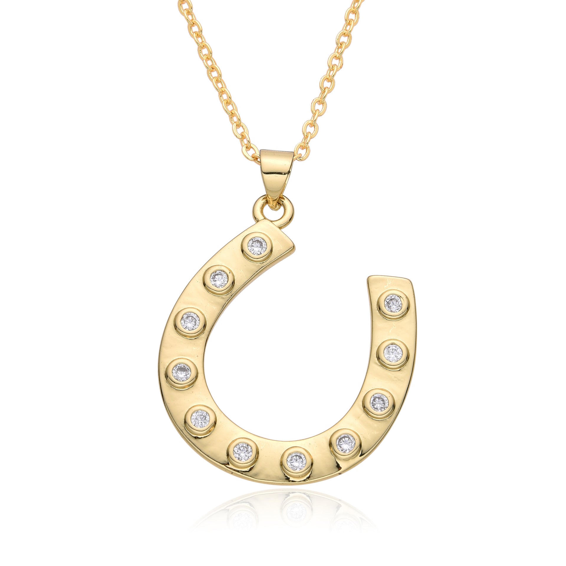 Image of horseshoe necklace 25mm