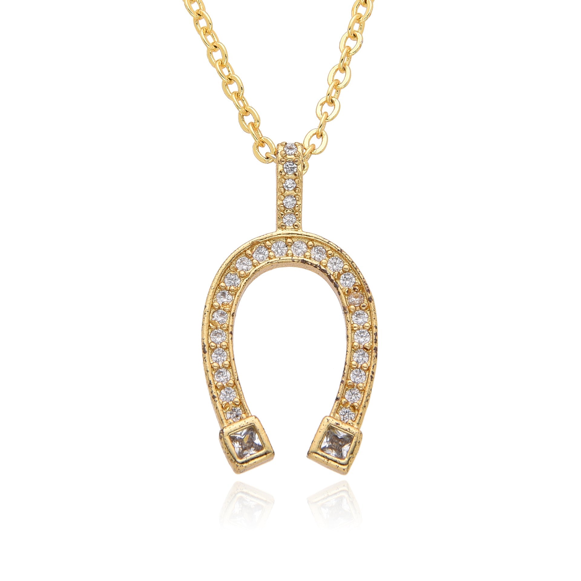 Image of horseshoe necklace 25mm