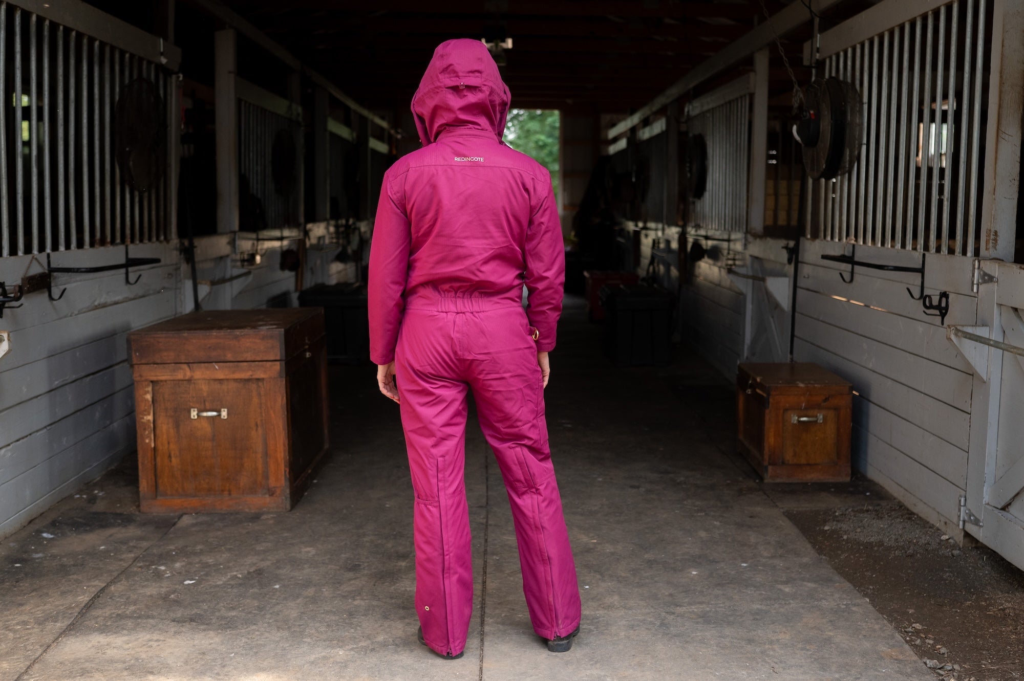 Image of Winter Insulated Jumpsuit PRO - Raspberry