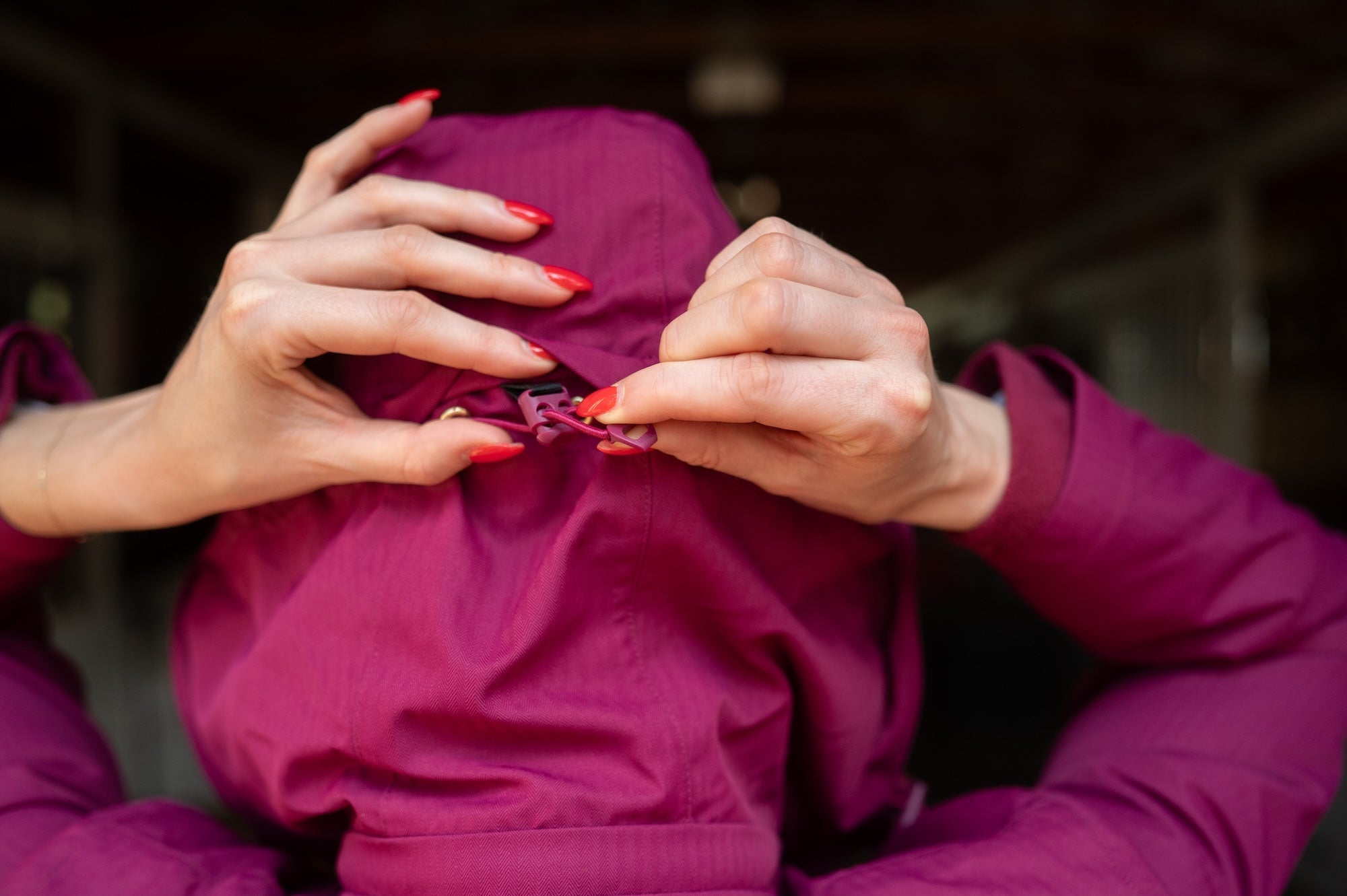 Image of Winter Insulated Jumpsuit PRO - Raspberry