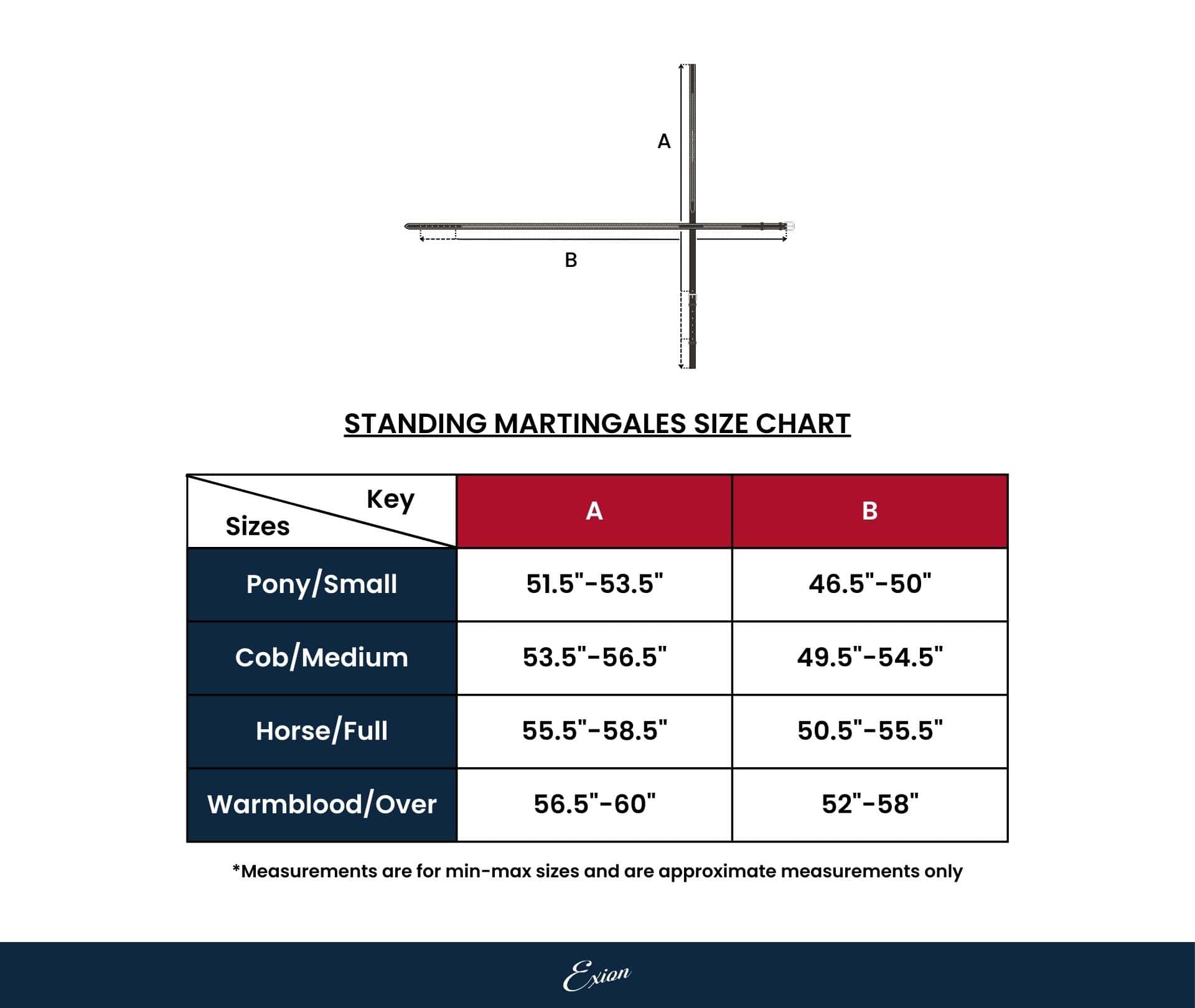 Image of ExionPro Flat Leather Standing / Hunter Martingale