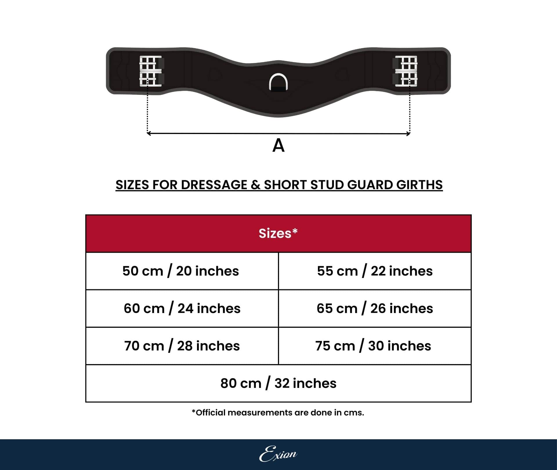 Image of ExionPro 'Star' Dressage Girth