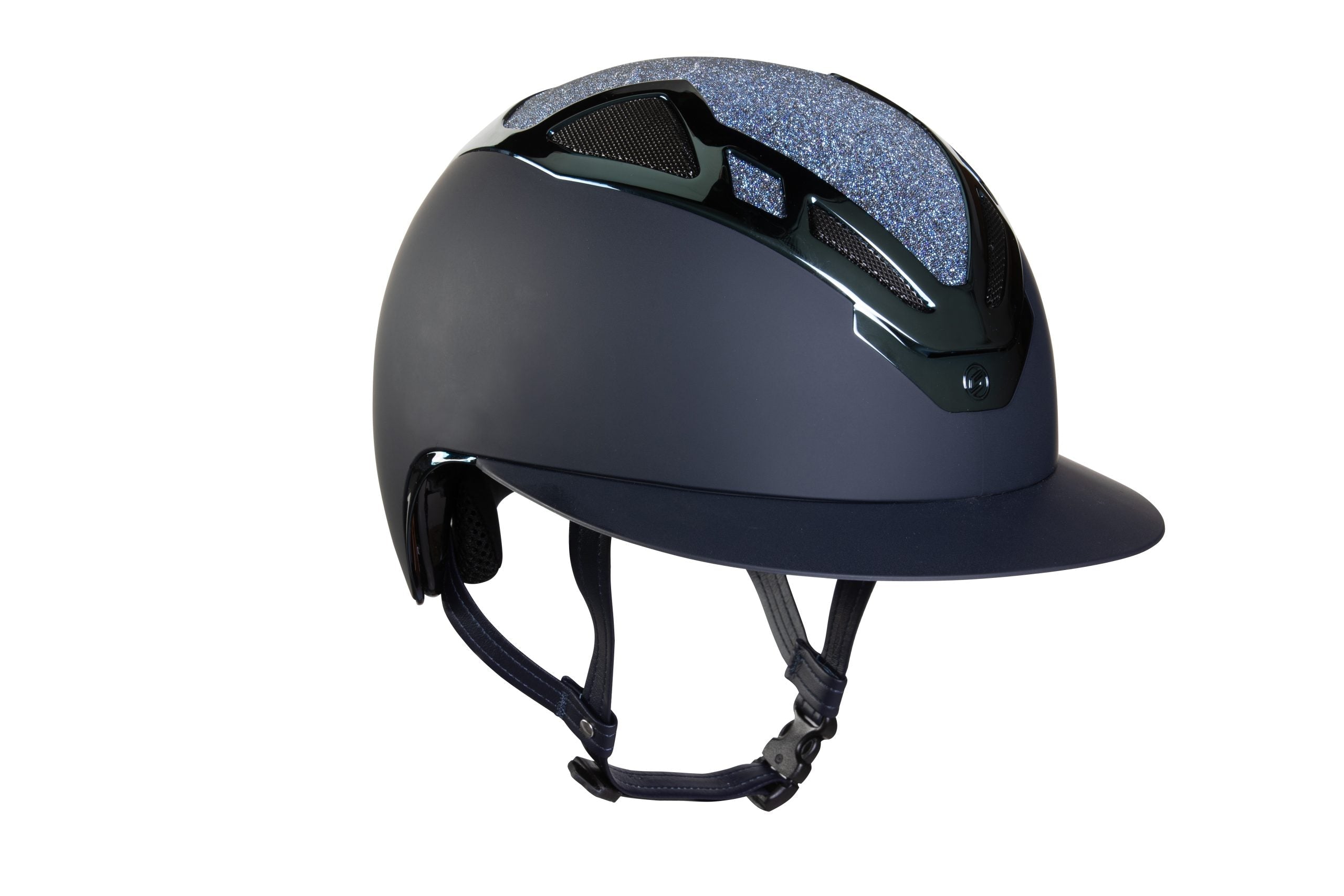 Image of Suomy Apex Riding Helmet – Bling Bling Blue Navy