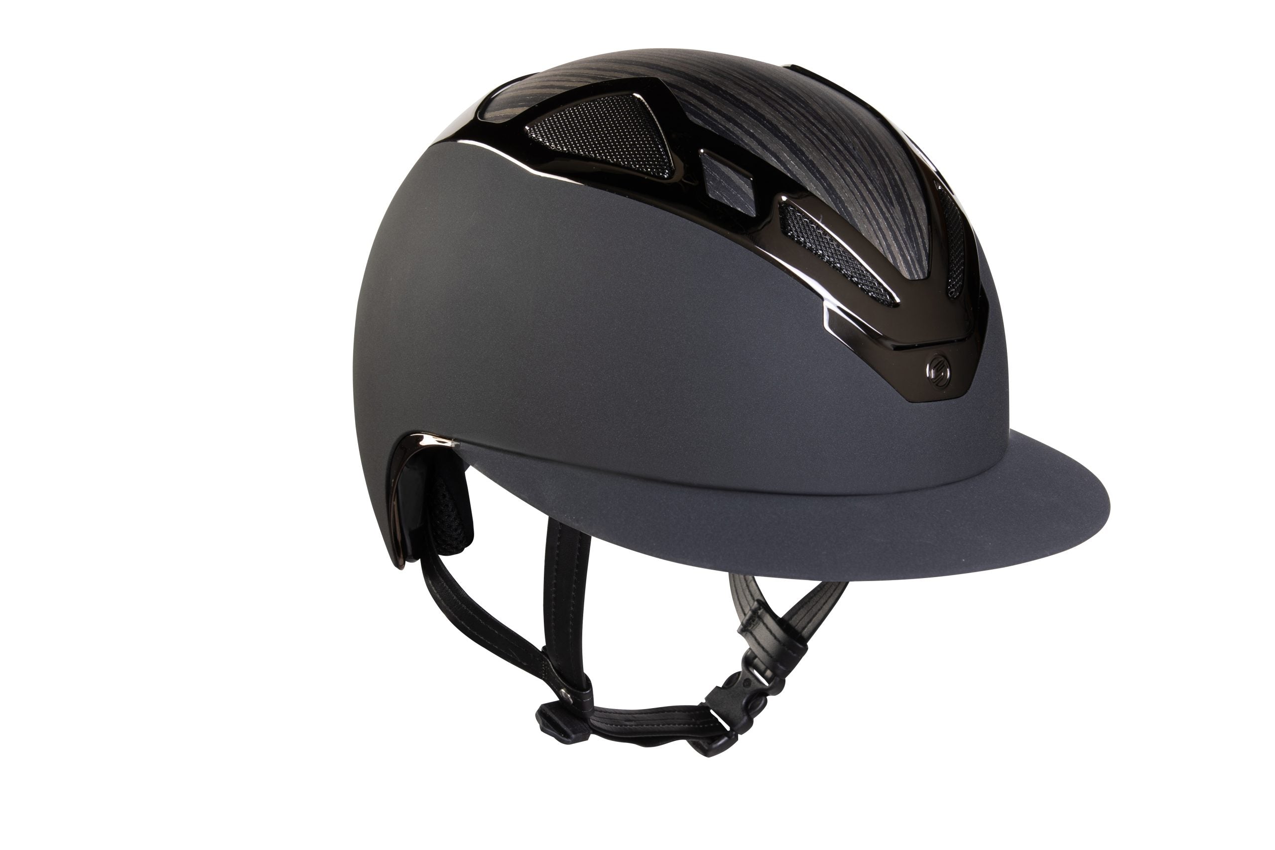 Image of Suomy Apex Riding Helmet – Wood Anthracite Matte