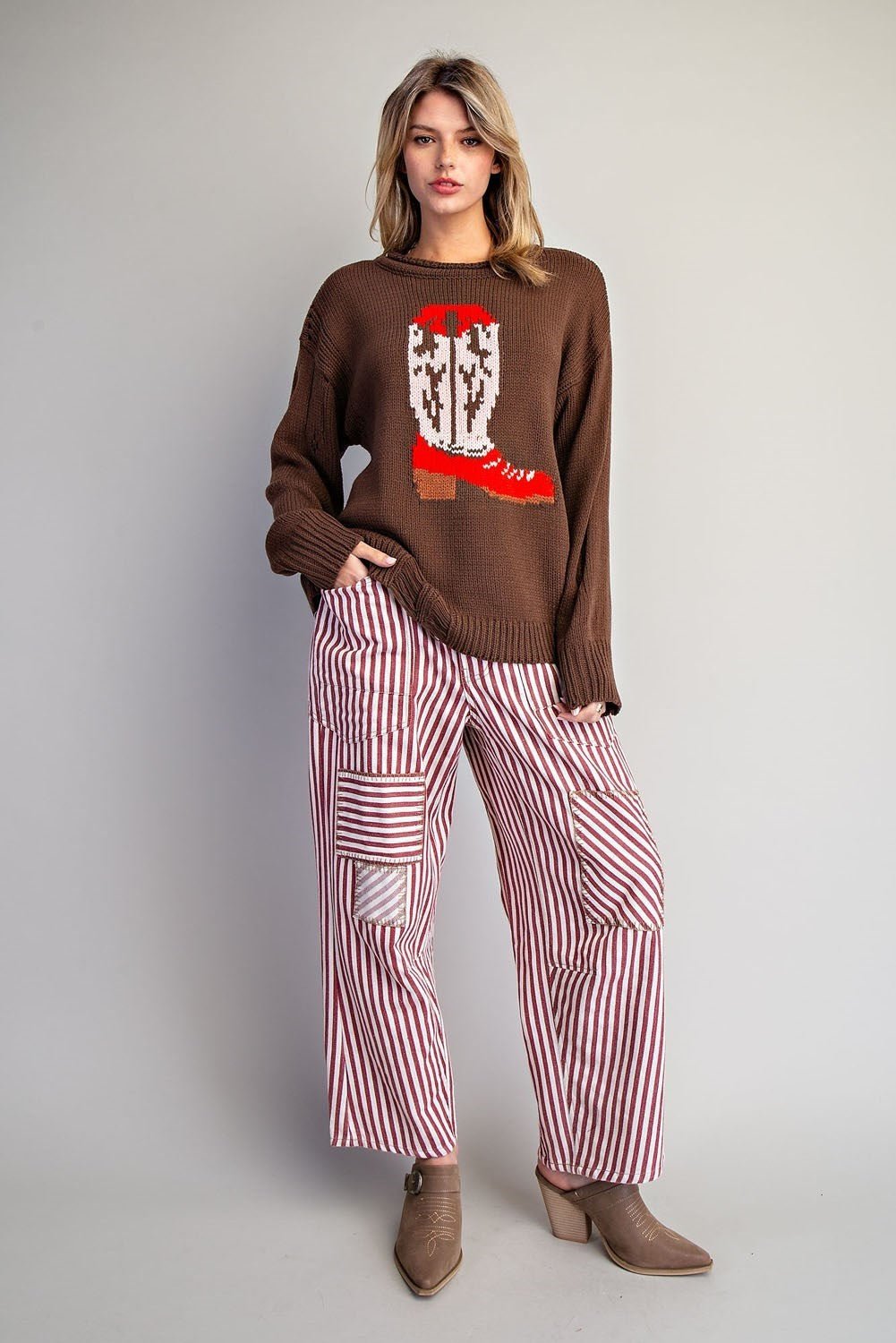 Image of Boots Sweater