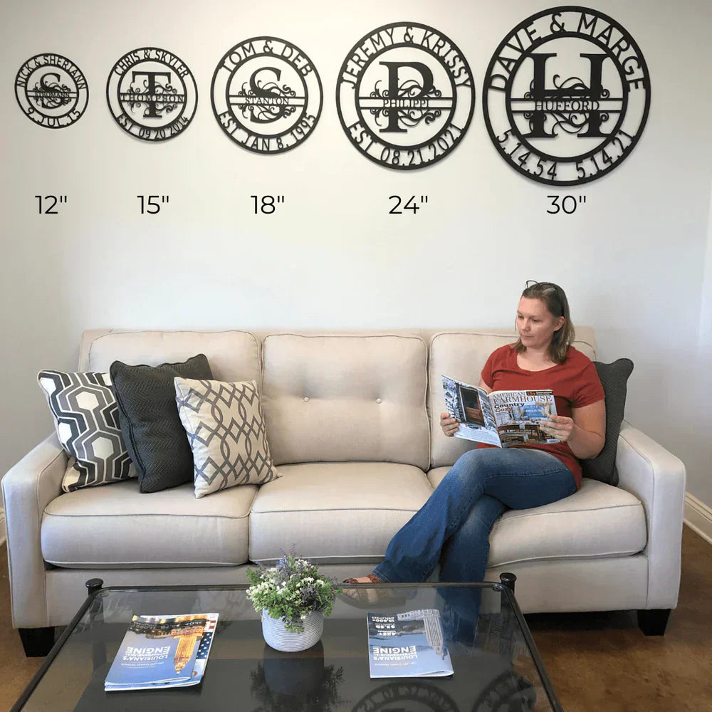 Image of Wedding Gifts Personalized Gifts - Custom Metal Sign, Bridesmaid Present, Horse Owner, Housewarming Gifts