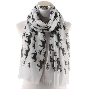 Beautiful Scarf For Horse Lovers