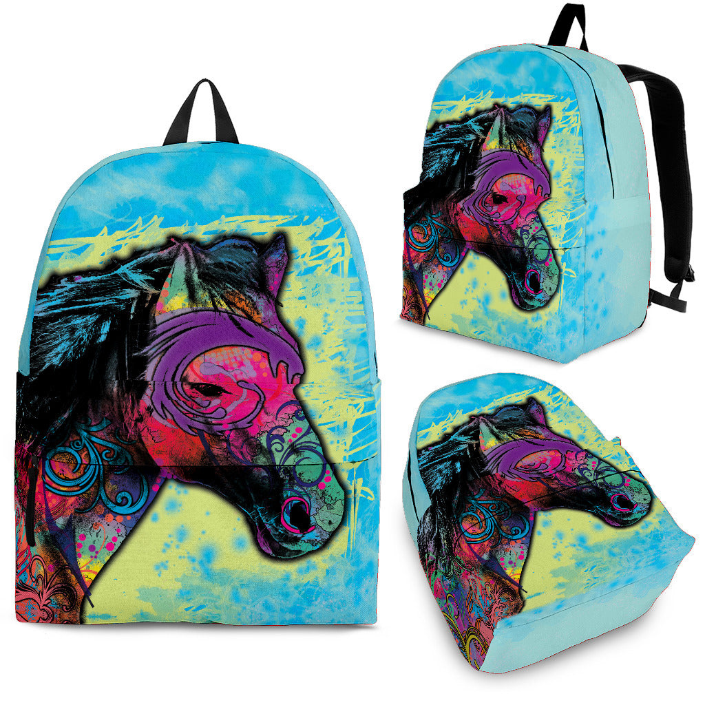 Tribal Horse Backpack