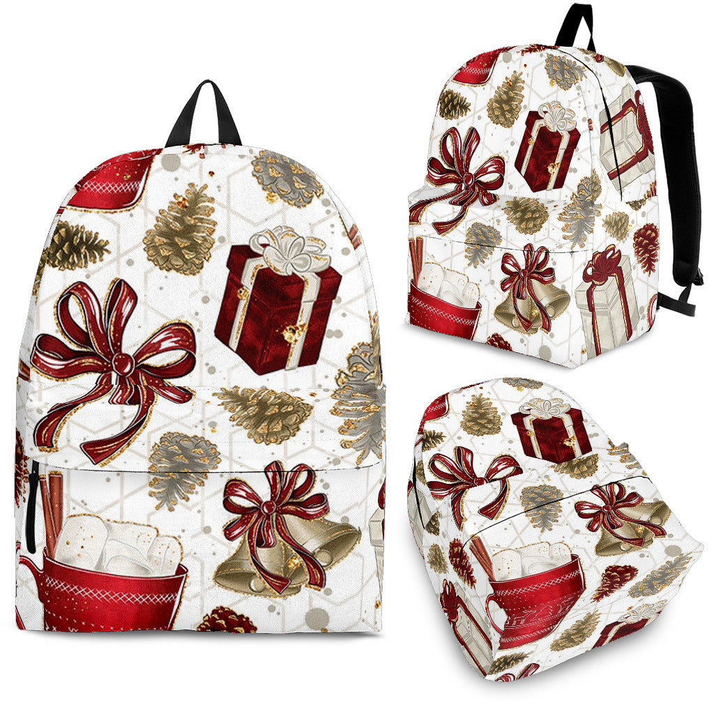 Gifts and Bells Christmas Backpack