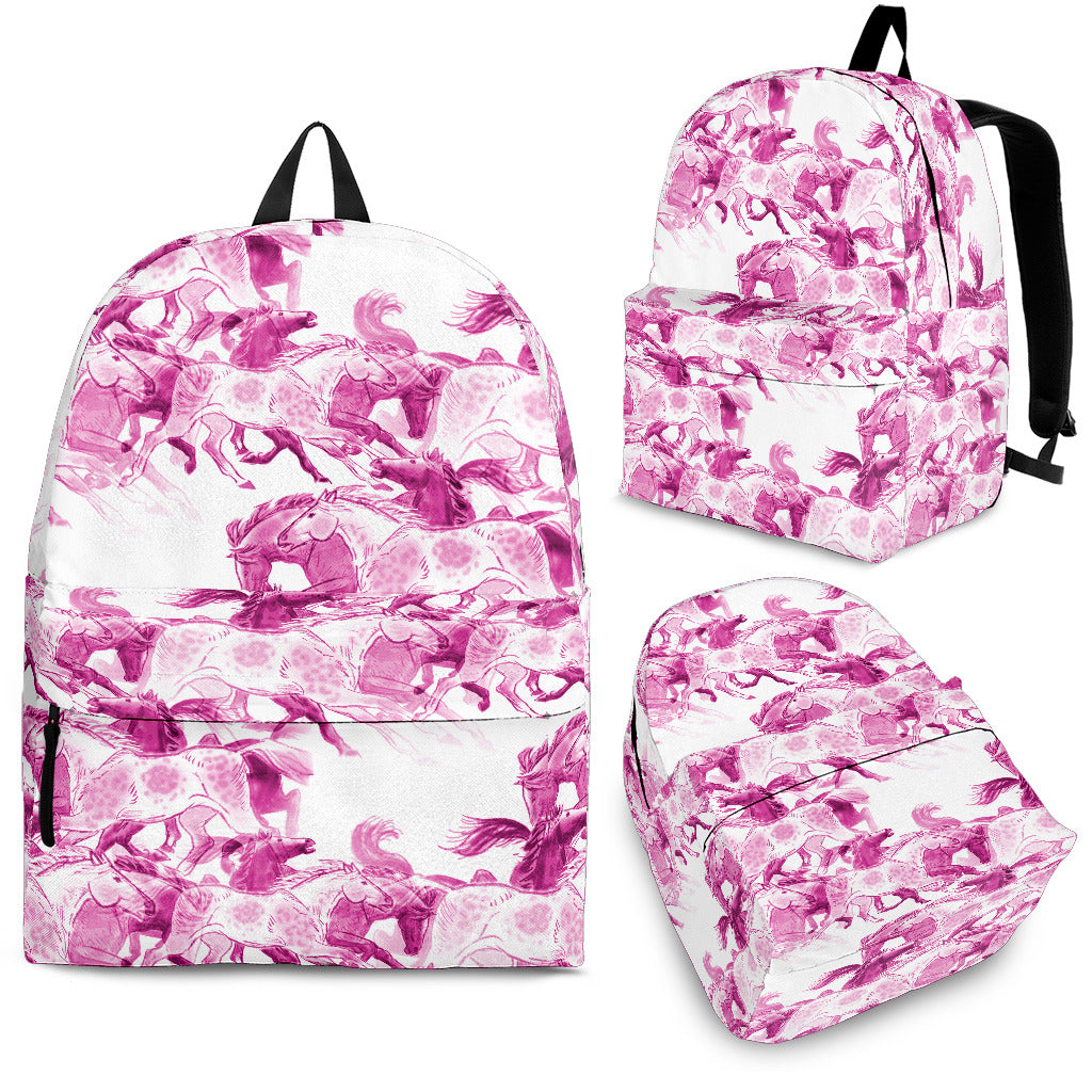 Running Pink Backpack