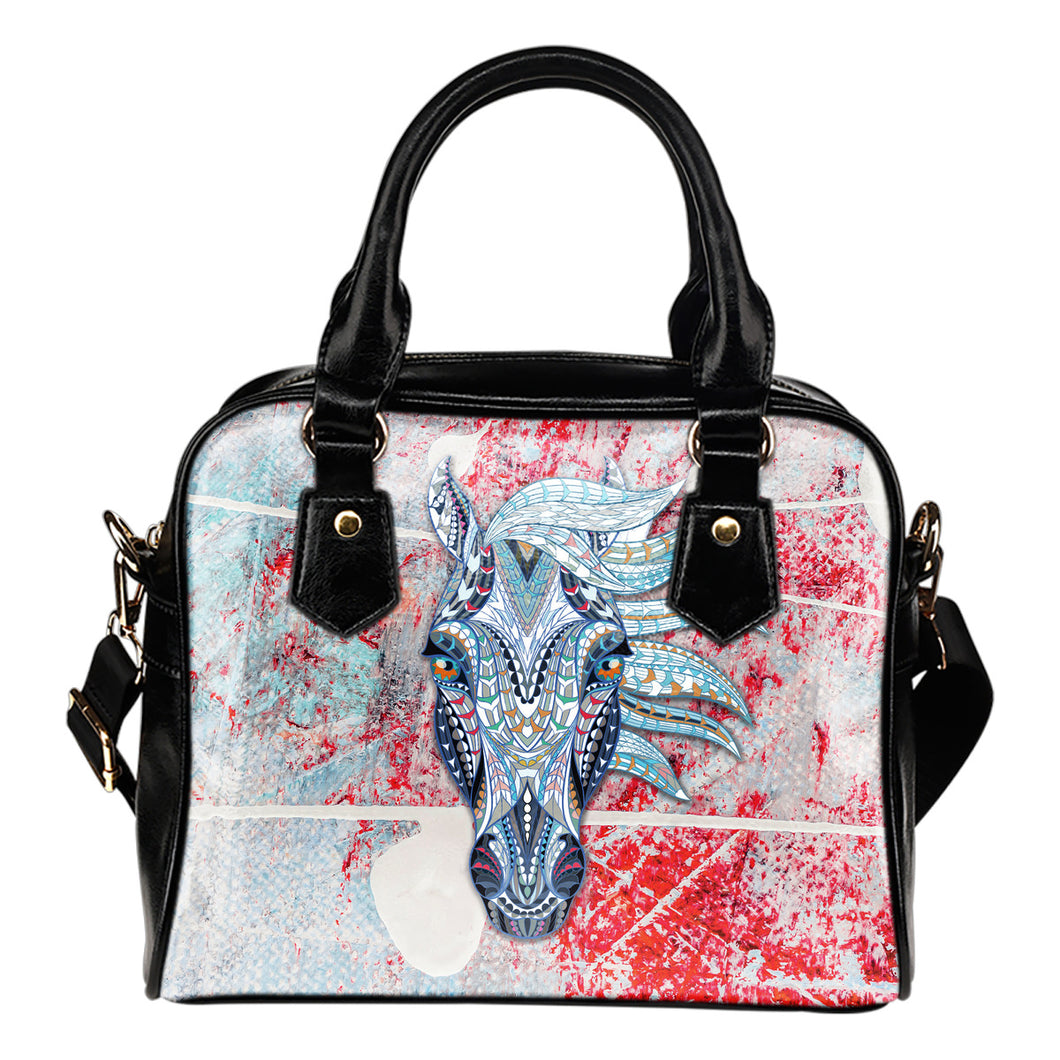 Mandala Horse Handbag