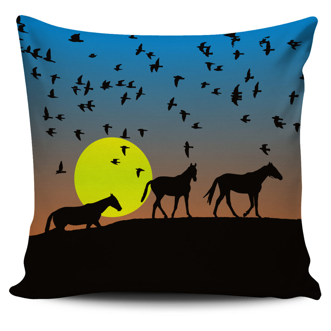When Sunset Comes Pillow Cover