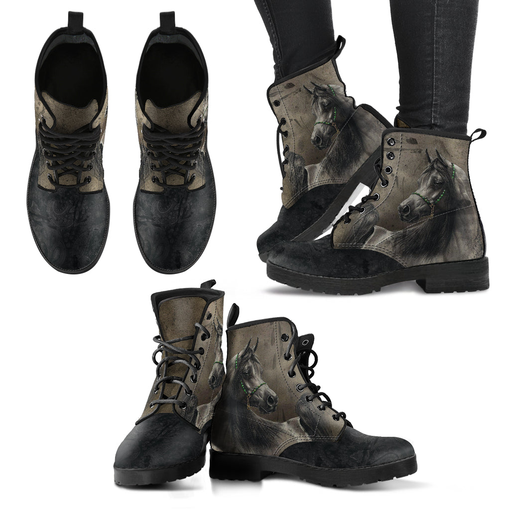 Alone In The Dark Women's Leather Boots