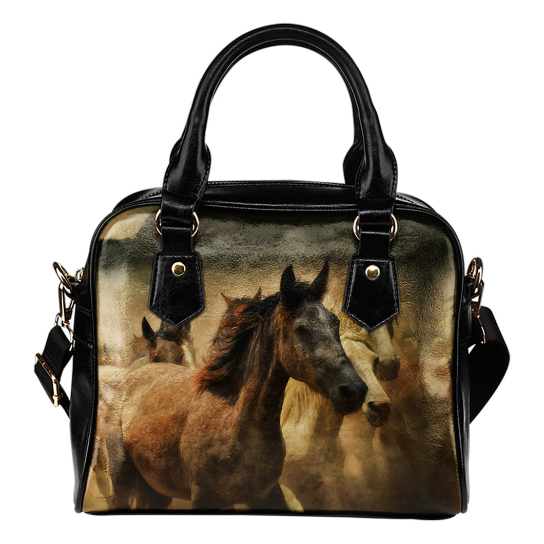 Wild Sands Horses Handbag