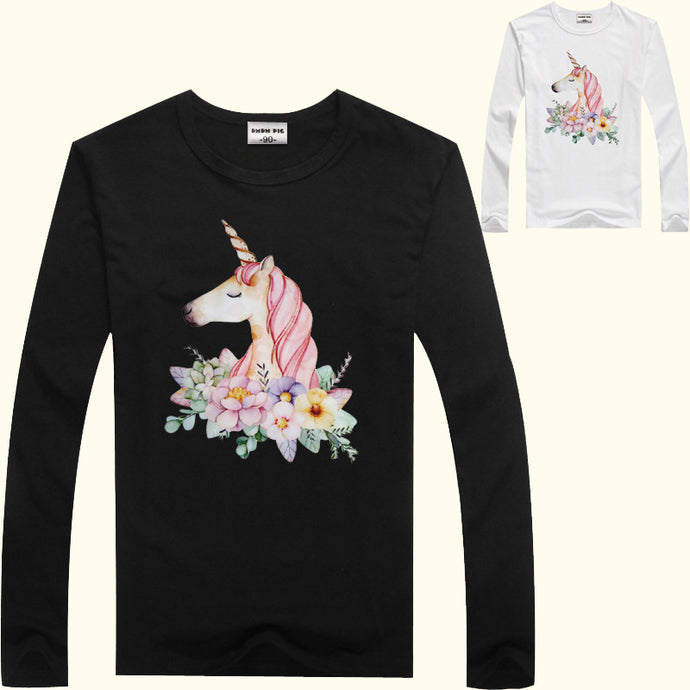Kid’s Unicorn Long Sleeve Shirt