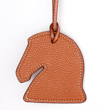 Bag Decoration Leather Horse Keychain