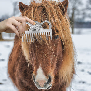 Genuine Aluminum Alloy Horse Comb