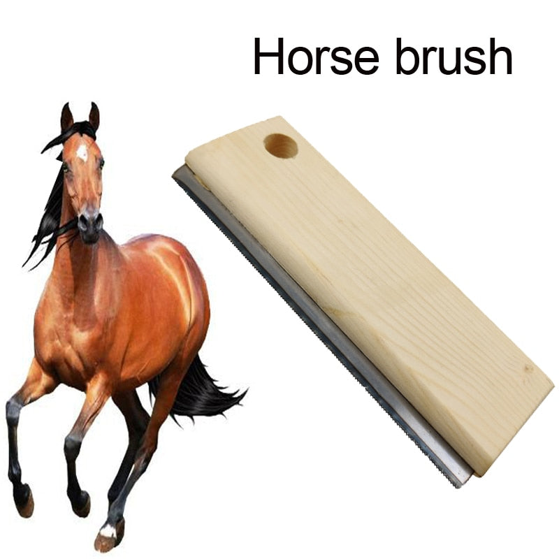 Horse Scrubbing Epilator Brush