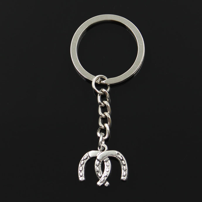 Double Lucky Horseshoe Keychain - Free For Limited Time