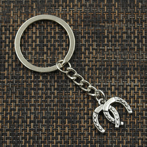 Double Lucky Horseshoe Keychain - Free For Limited Time