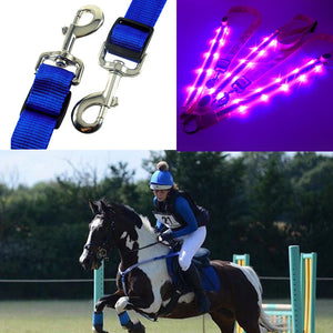 LED Horse Harness Breastplate Collar Lights