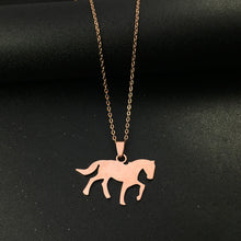 Walking Horse Customized Necklace