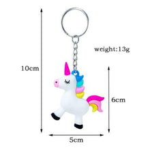 PVC Unicorn Keychain