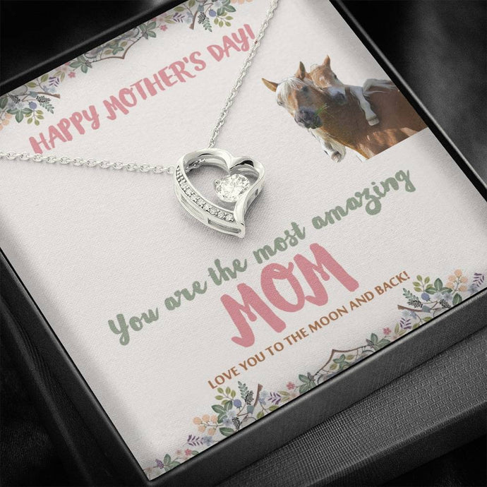 Moon And Back - Mother's Day Premium Necklace
