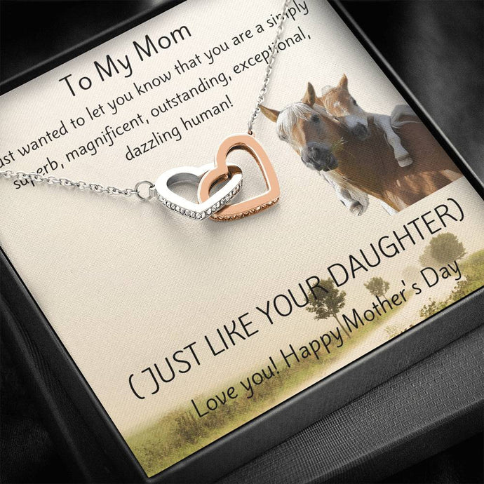 Like Your Daughter - Mother's Day Premium Interlocked Necklace