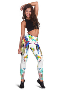 Abstract Horse Leggings