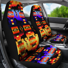 Seven Tribe Horses Car Seat Covers