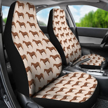 Brown Horses Car Seat Cover