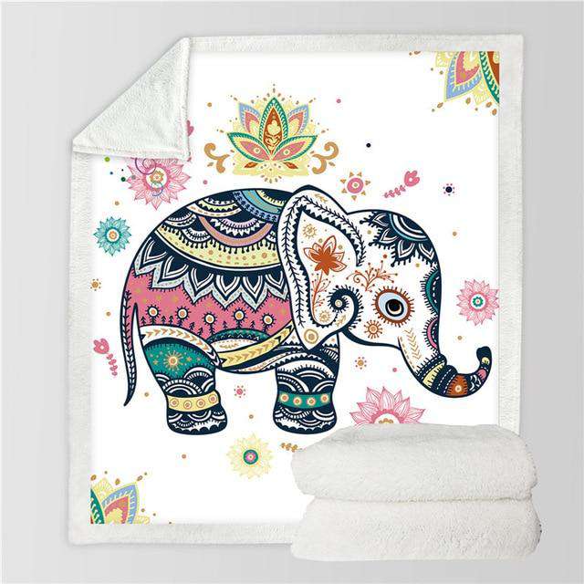 Indian Elephant by Noah's Home Art - American Horse