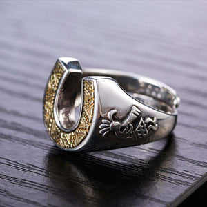 925 Silver Chief's Ring - American Horse