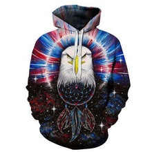 hoodie with powerful Eagle