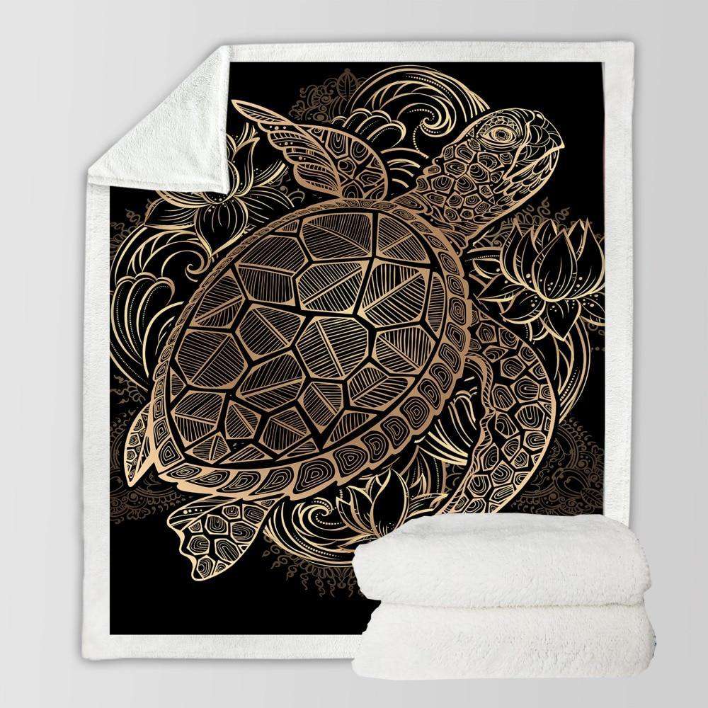Majestic Turtle by Noah's Home Art - American Horse
