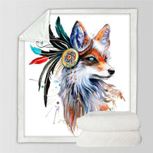 Tribal Fox by Pixie Cold Art - American Horse