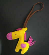 PU Leather Horse Keychain and Handbag Decoration