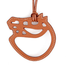 Leather Horse Keychain