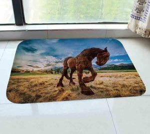Running Horse Doormats