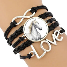Infinity Horse Bracelet