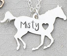 Beautiful Customized Horse Name Necklace